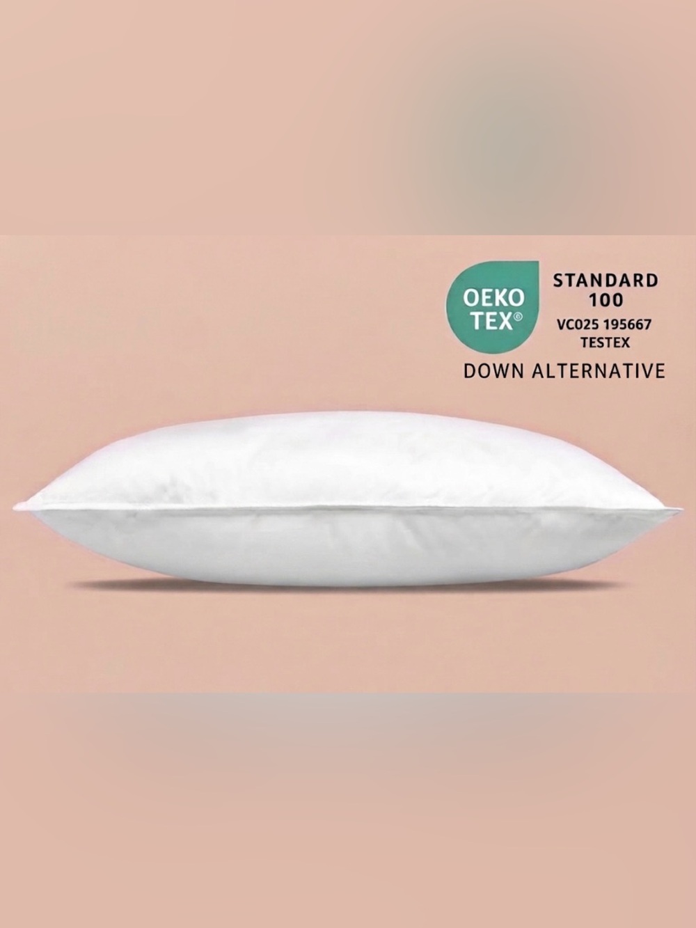 ❤️ NWT Douglas - Down-Alternative Pillow - OEKO-TEX Certified